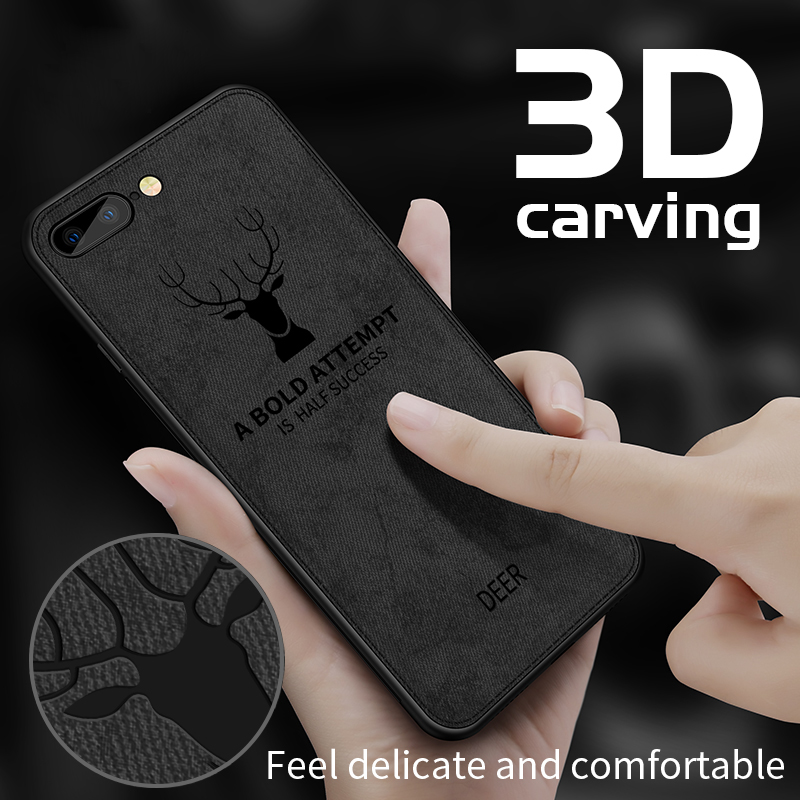 Deer 3D Print Vintage Fabric C - 3D Printing Iphone ulasan dan harga