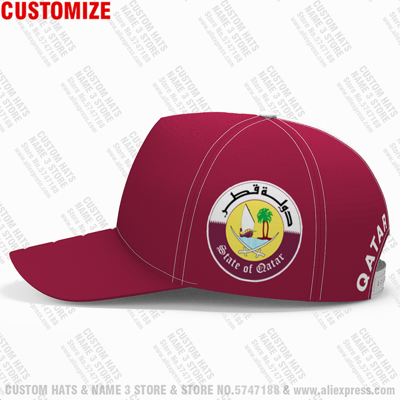 State Of Qatar Baseball Cap Fr - 3D Printing Qatar ulasan dan harga