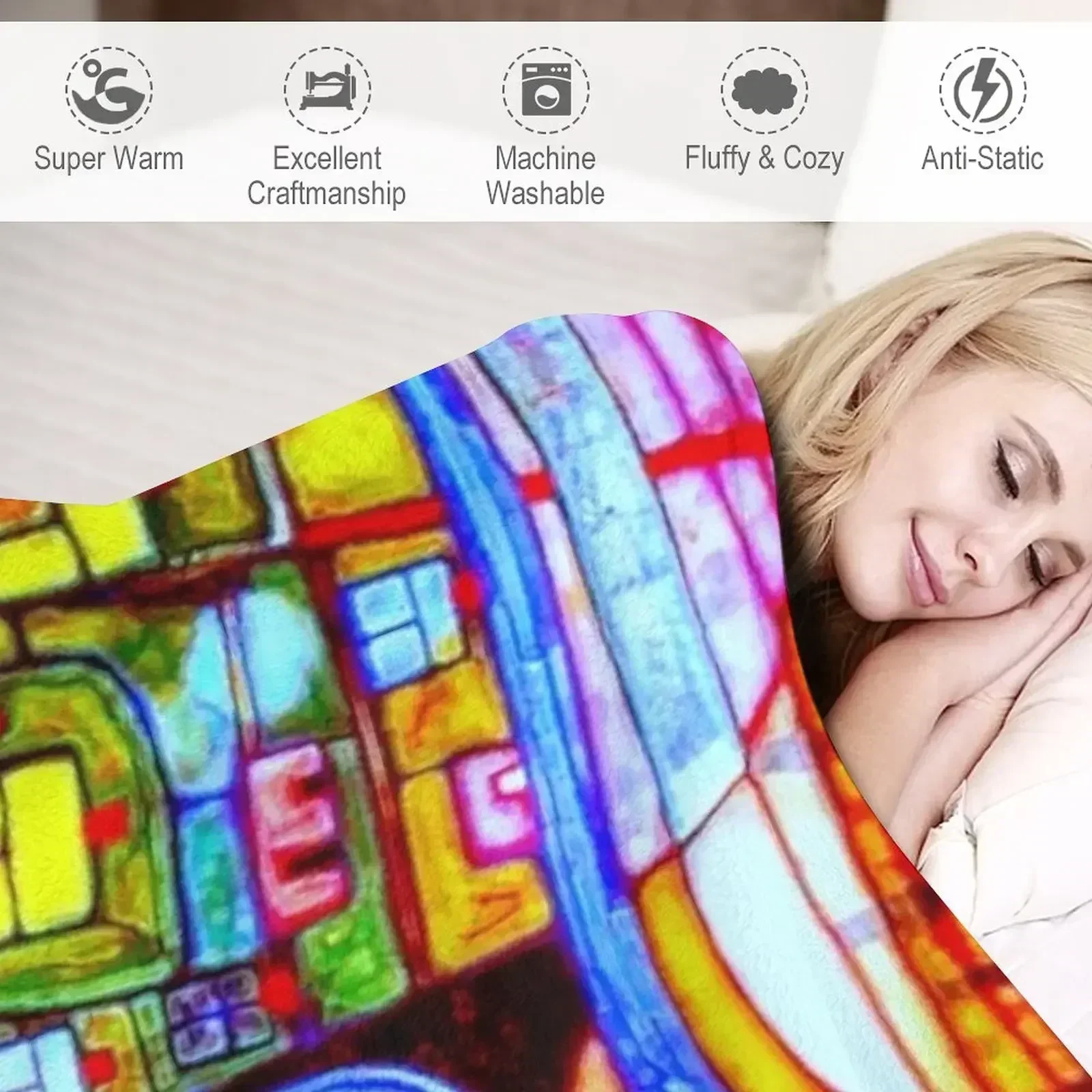 Qatar 813 neon Throw Blanket L - 3D Printing Qatar ulasan dan harga