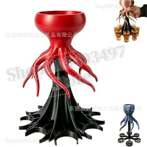 Octopus Shot Dispenser,3D Prin - 3D Printing In Food ulasan dan harga