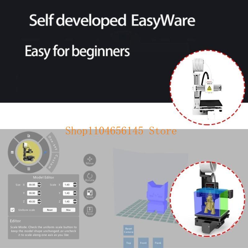 K10 Entry Level 3D Printer Wit - 3D Printing Online Service ulasan dan harga
