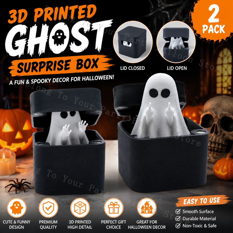 3D Printed Middle Finger Ghost - 3D Printing Ghosting ulasan dan harga