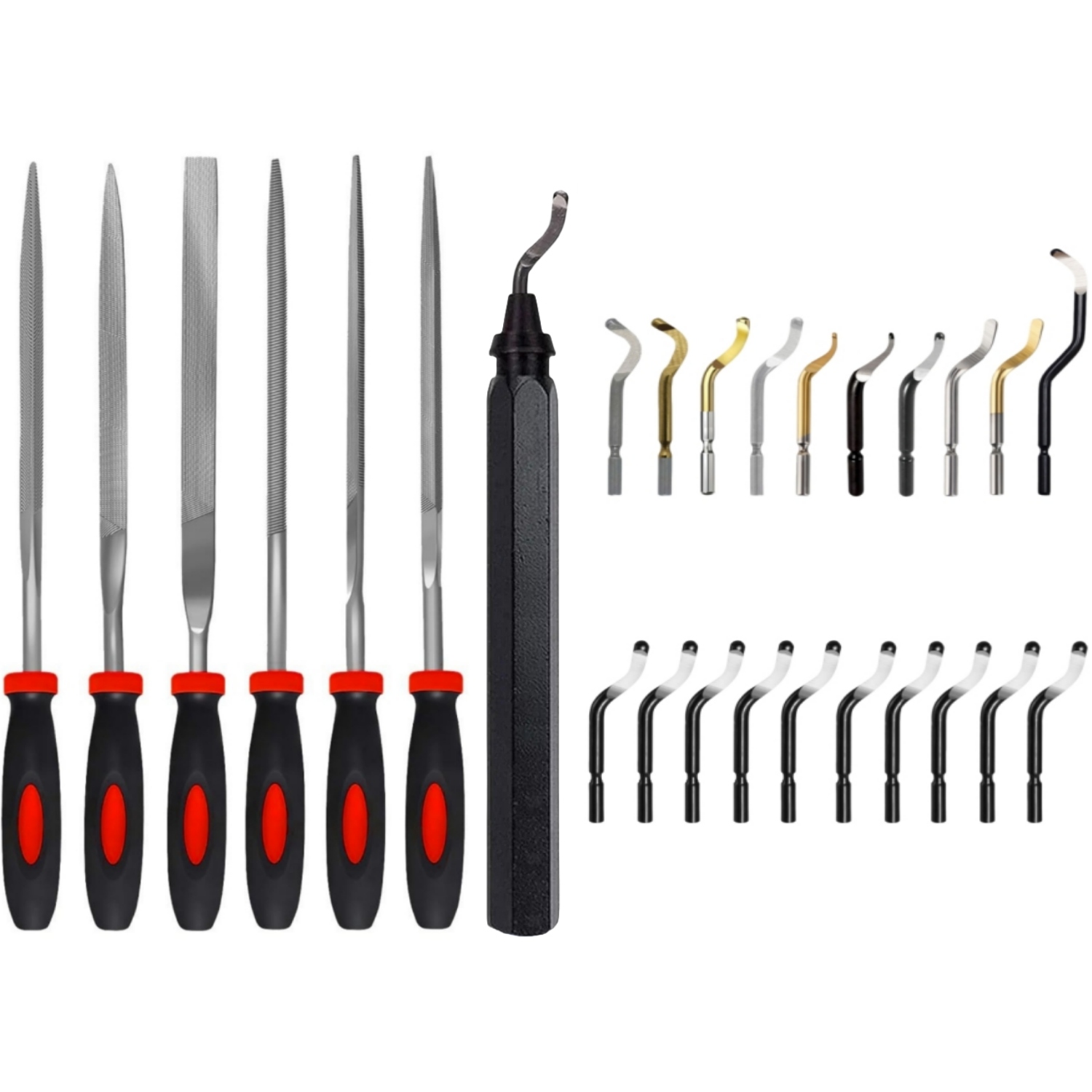 27PCS Deburring Tool Set with  - 3D Printing Files ulasan dan harga