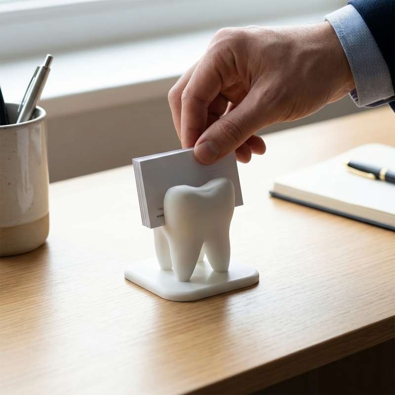 3D Printed Tooth Shaped Busine - 3D Printing Tooth ulasan dan harga