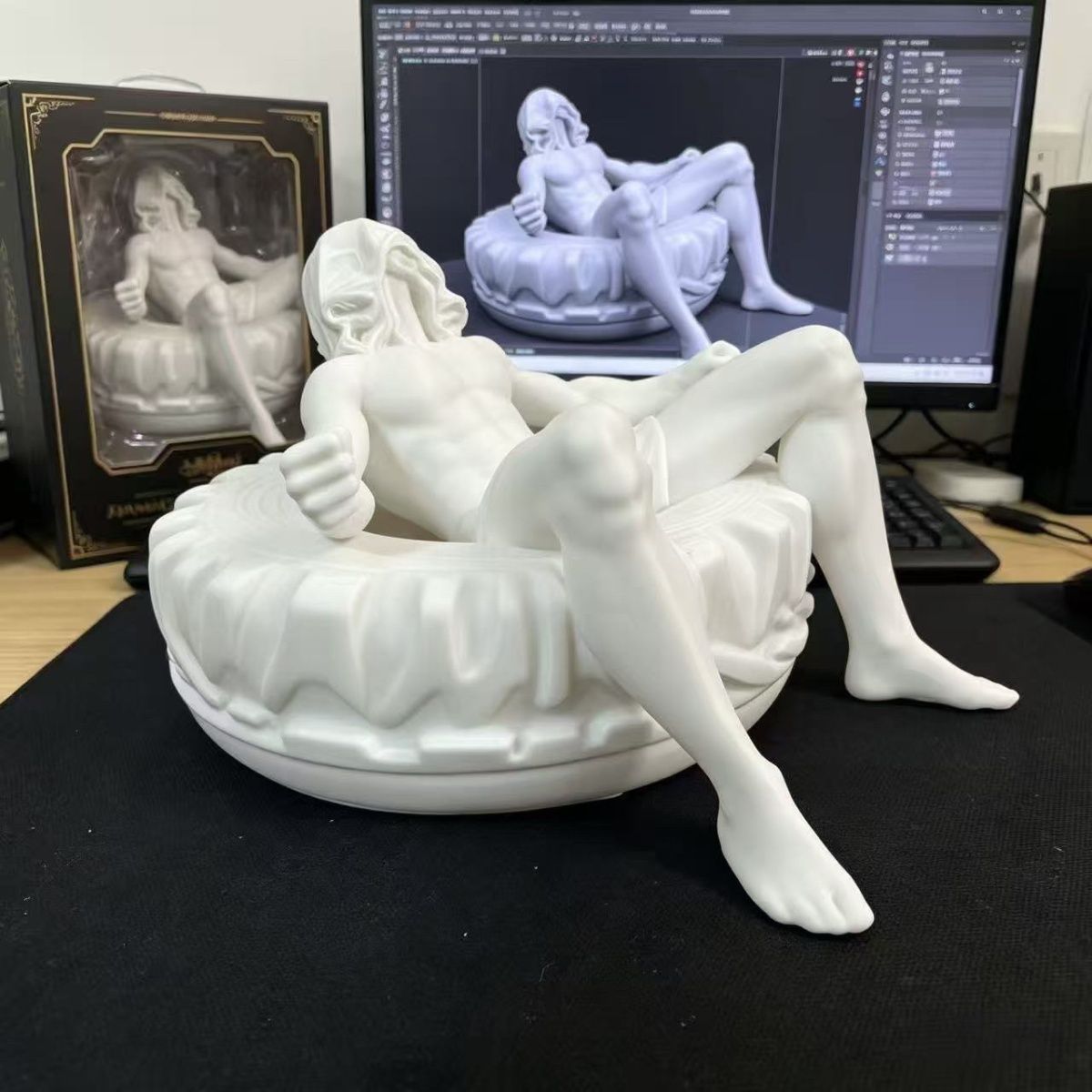 3D Printing Sculpture Creative - 3D Printing Ghosting ulasan dan harga