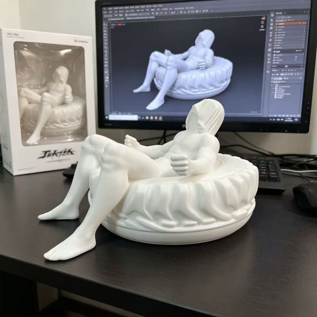3D Printing Sculpture Creative - 3D Printing Ghosting ulasan dan harga