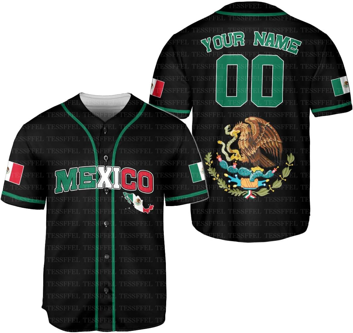 Custom Name Country Eagle Mexi - 3D Printing Eagle ulasan dan harga