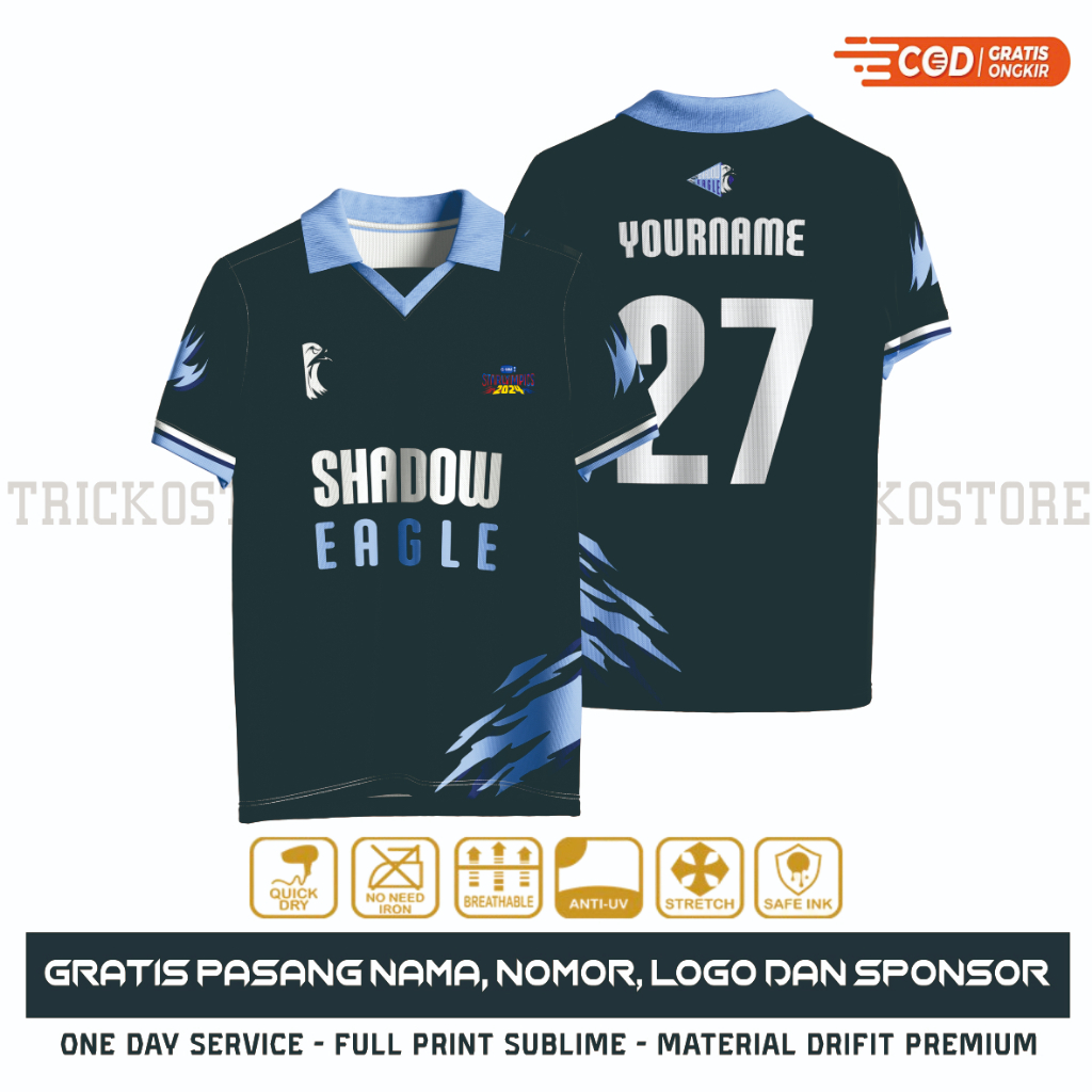 GMMTV LIGHTNING CHEETAH JERSEY - 3D Printing Eagle ulasan dan harga