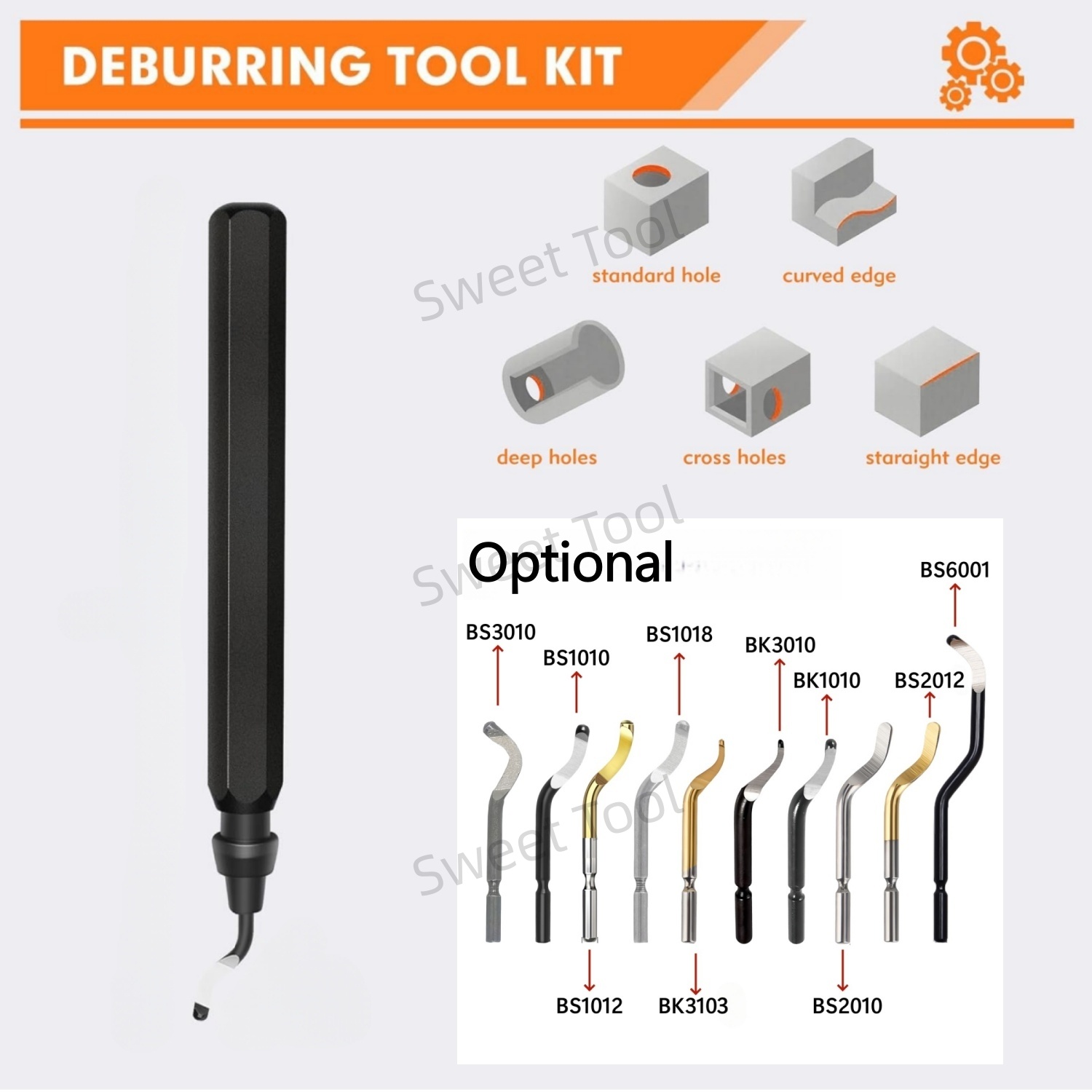 Deburring Tool Metal Handle wi - 3D Printing Files ulasan dan harga