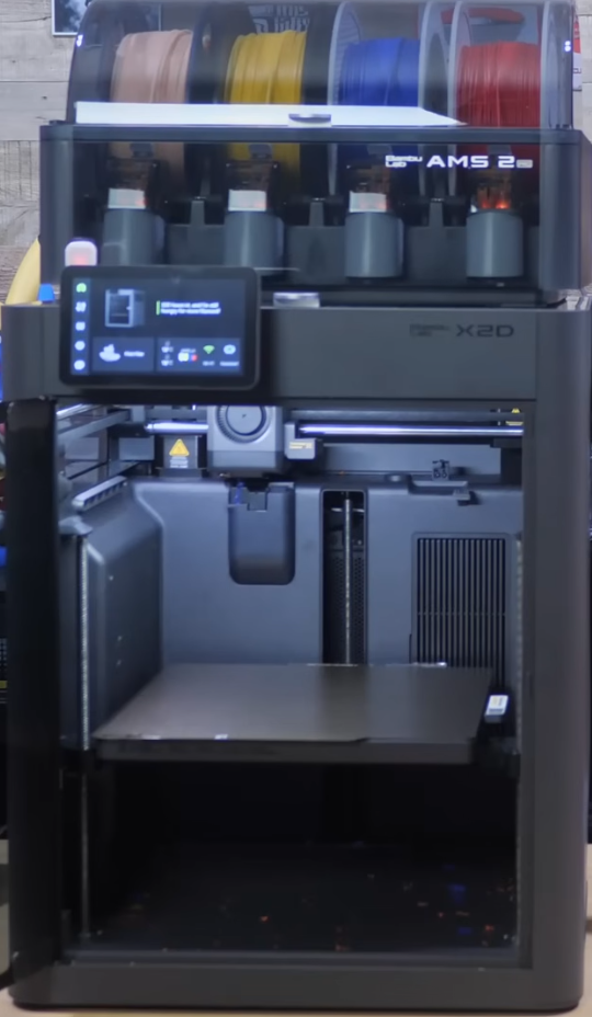 New X2D Combo Dual Nozzle Auto - 3D Printing Pla ulasan dan harga