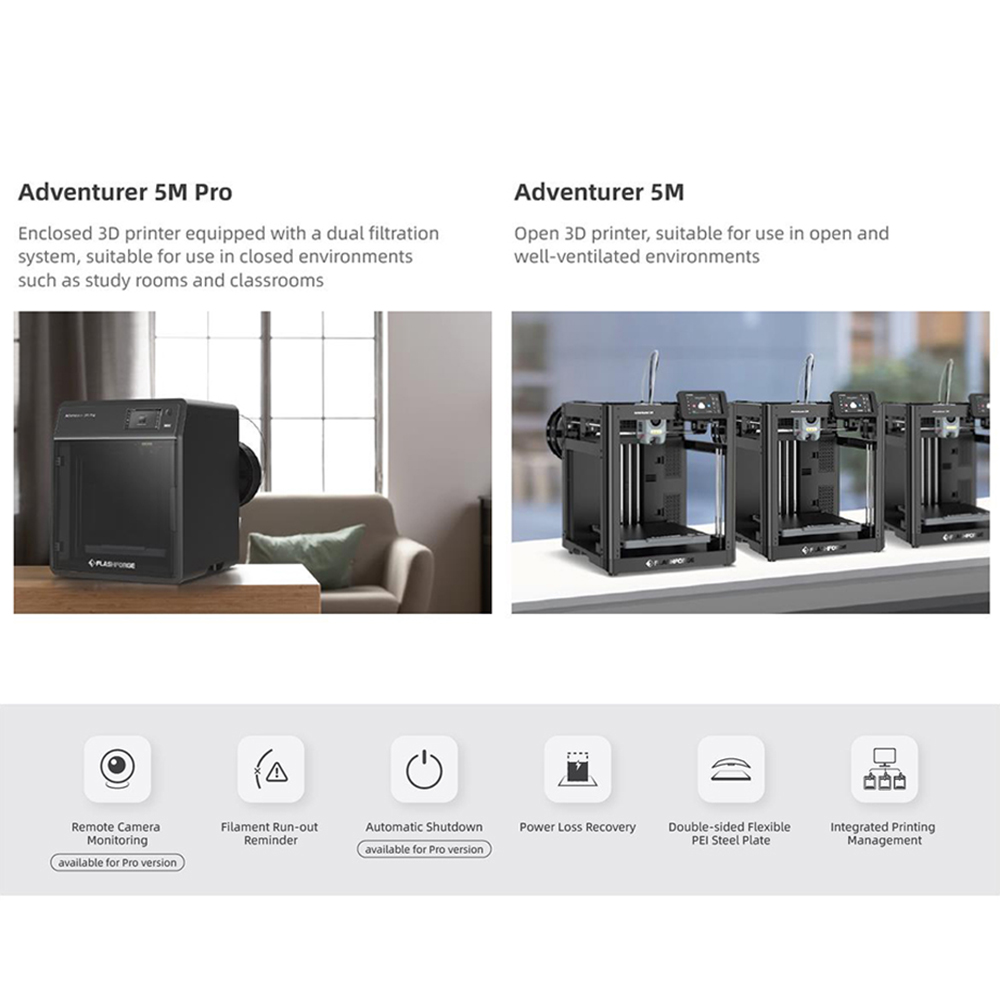Flashforge Adventurer 5M Pro 3 - 3D Printing Files ulasan dan harga